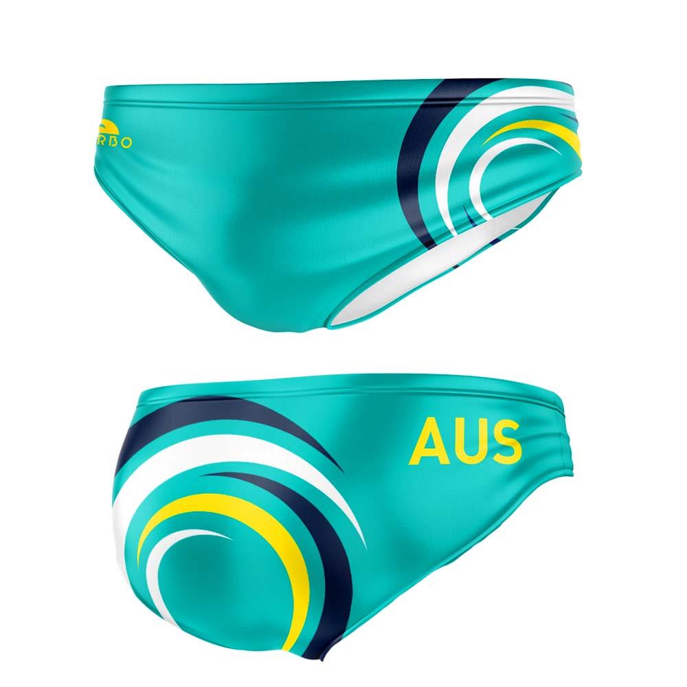 Costume slip da nuoto e pallanuoto Australia di Turbo|Waterpolo5