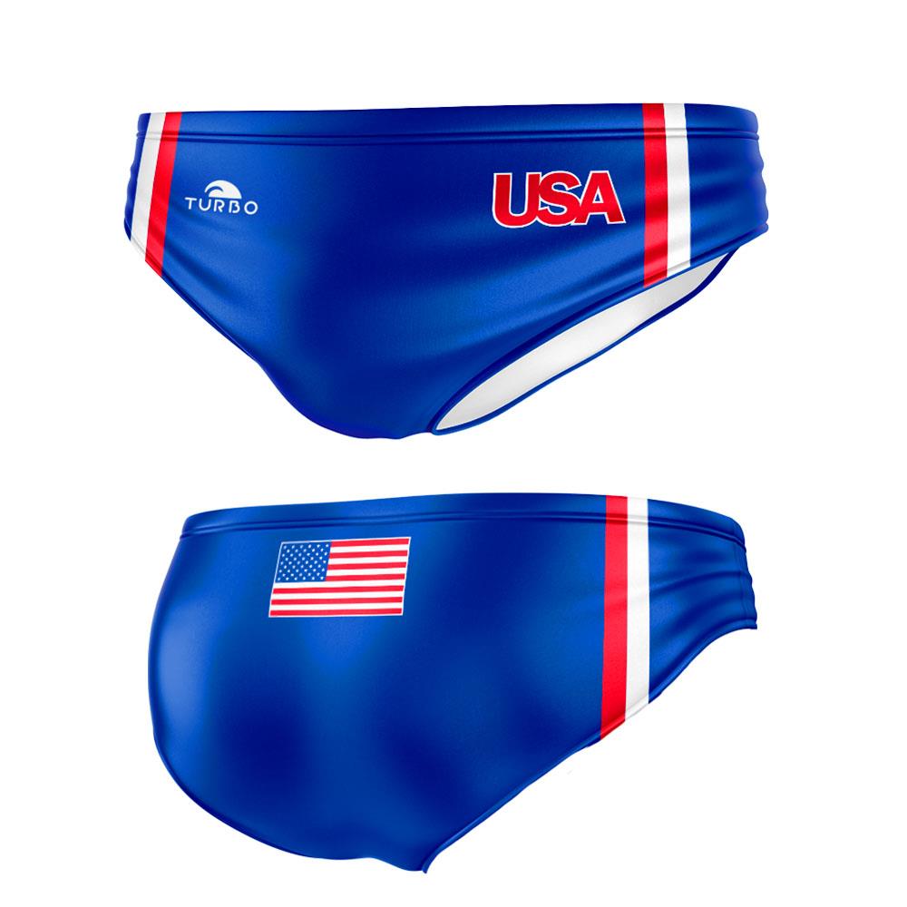 Costume slip da nuoto e pallanuoto USA Turbo Brief di Turbo|Waterpolo5