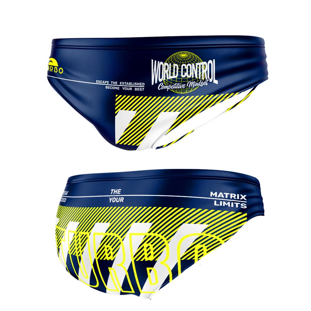 Costume slip da nuoto e pallanuoto World Control di Turbo|Waterpolo5
