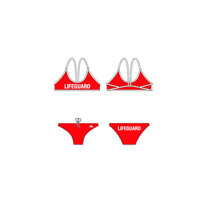 Lifeguard bikini