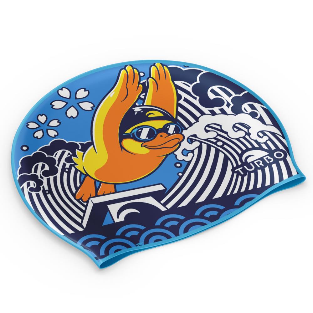 Cuffia in silicone Turbo Duck Swim